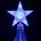4ft. Light Show Christmas Tree with Star, Blue LED Lights